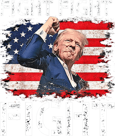 Trump Fight Design - Udesigntees