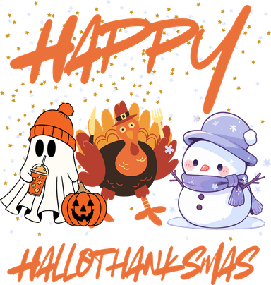 Happy Hallothanks Design - Udesigntees