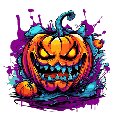 Halloween Pumpkin Design - Udesigntees