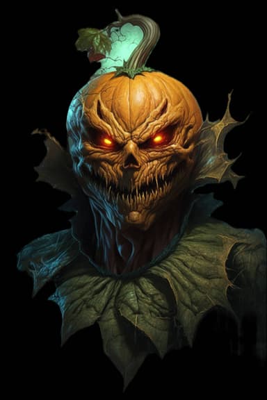 Halloween Pumpkin Head Design - Udesigntees