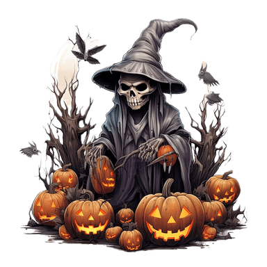 Halloween Party Scary Pumpkin Design - Udesigntees